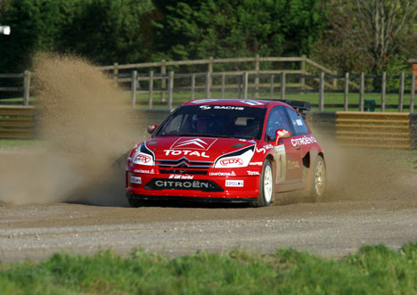 Hansen teamet som både startede og sluttede deres debutår med at sejre i deres Citroén C4.